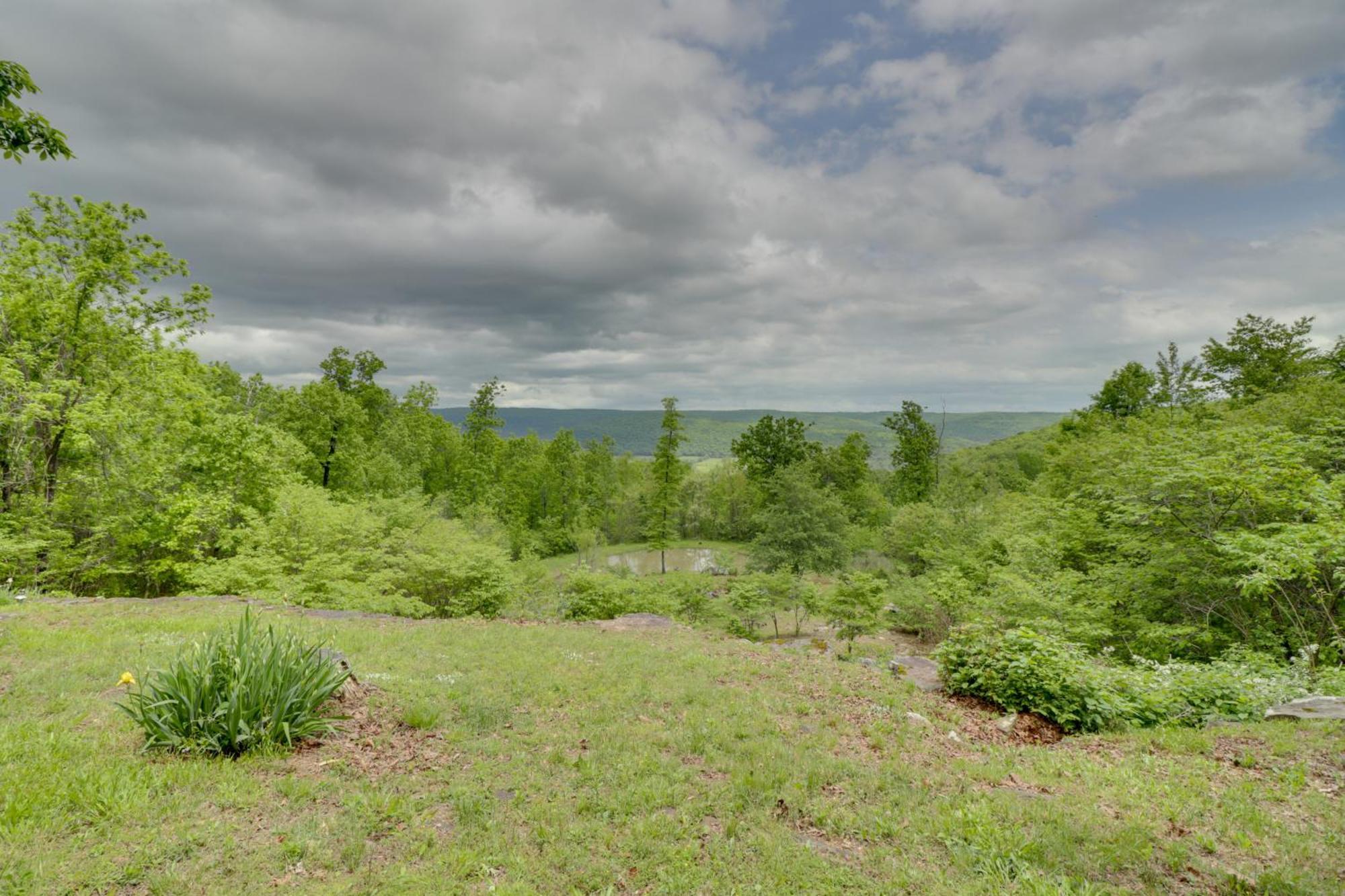 Spacious And Elegant Mountain View Cabin With Deck! מראה חיצוני תמונה